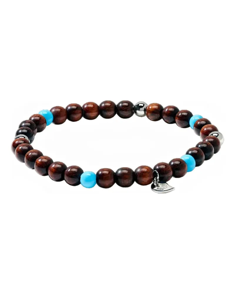 TAMARA COMOLLI 18K white gold India snakewood bracelet - Silber Silber