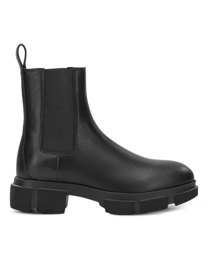 Copenhagen Chelsea-Boots mit klobiger Sohle - Schwarz Schwarz