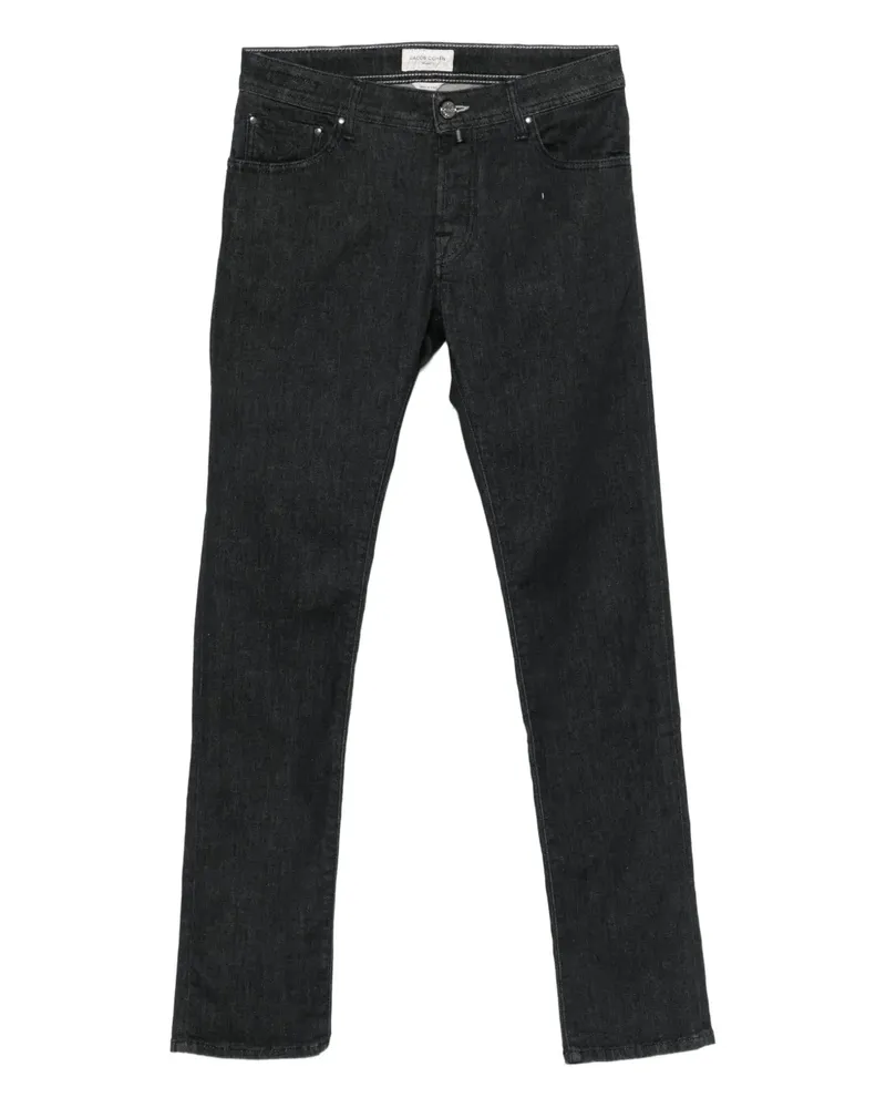 Jacob Cohën Jeans mit dunkler Waschung - Schwarz Schwarz