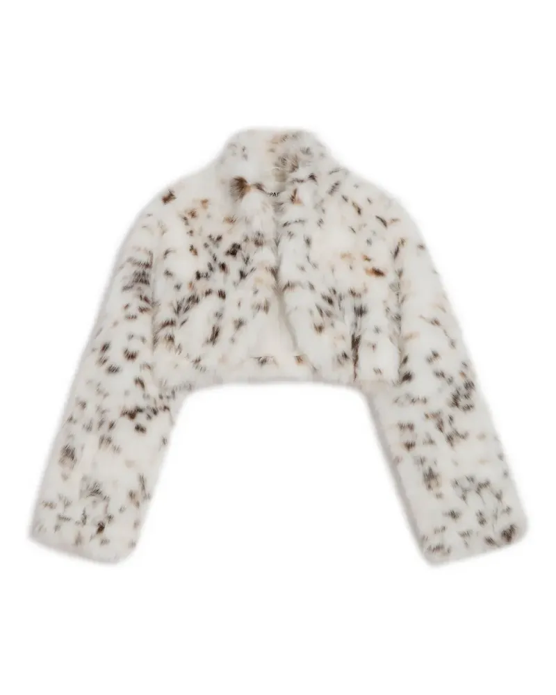 APPARIS Odette Cropped-Jacke - Weiß Weiß