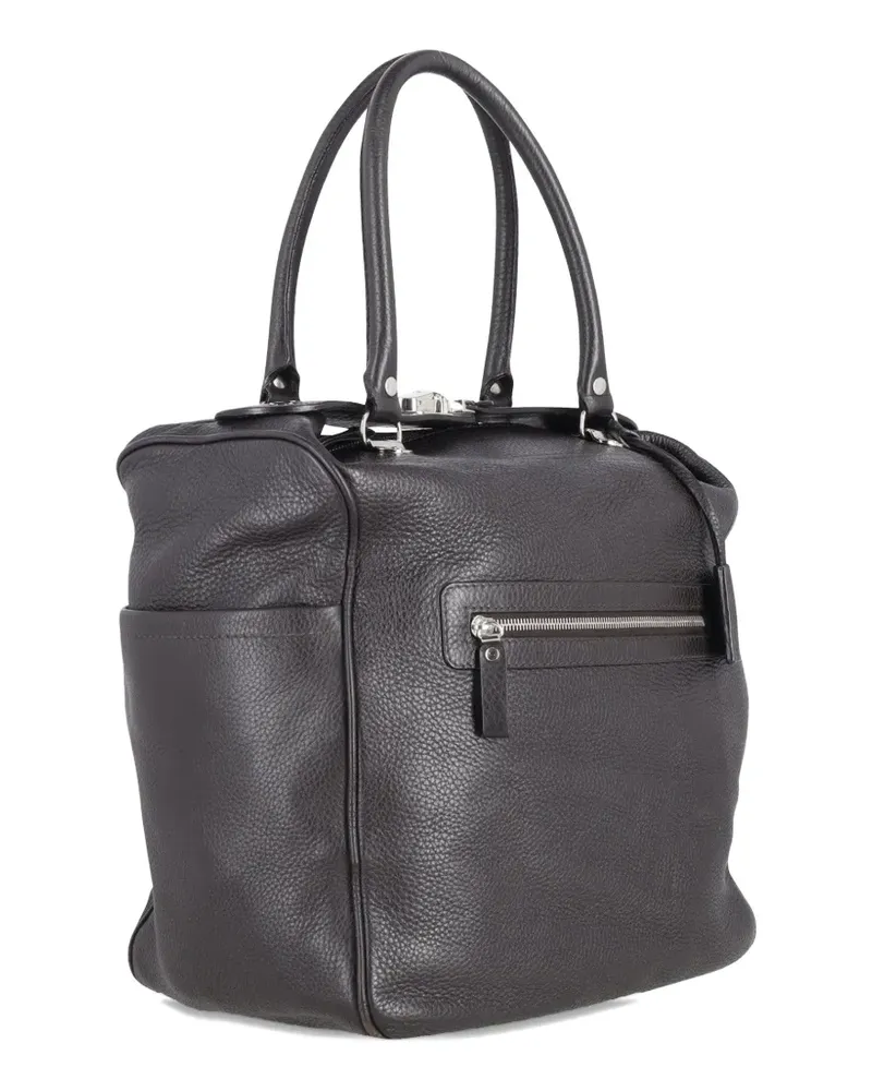 Joseph front-pocket tote bag - Schwarz Schwarz