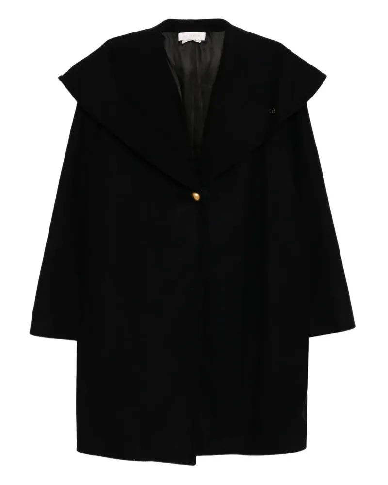 Saiid Kobeisy Einreihiger Mantel - Schwarz Schwarz