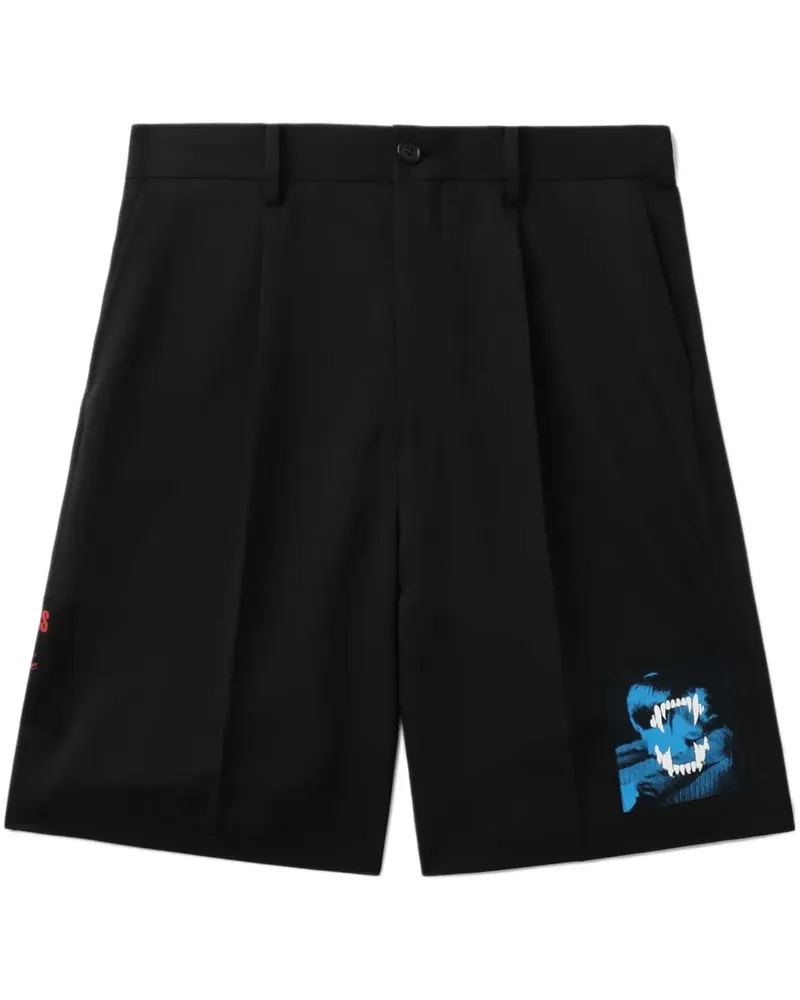 Undercover Shorts mit Bügelfalten - Schwarz Schwarz