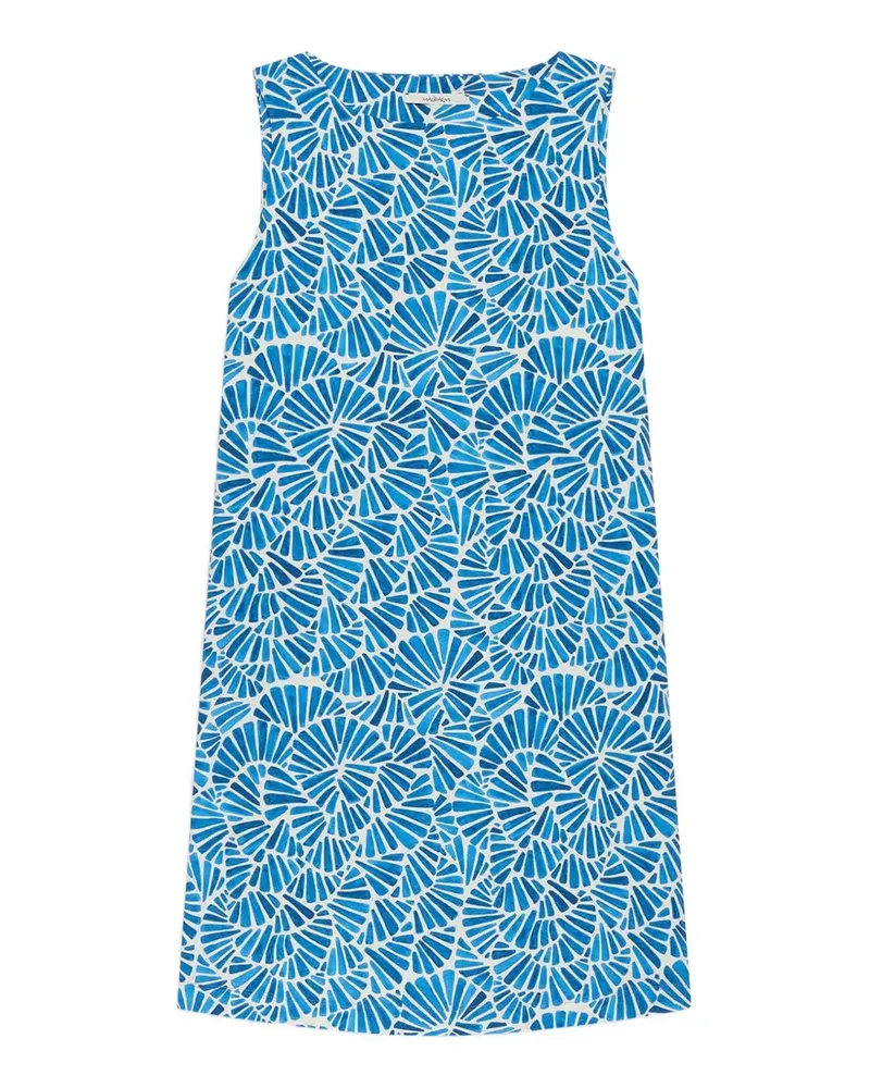 Maliparmi Ausgestelltes Kleid mit Bateau-Ausschnitt - Blau Blau