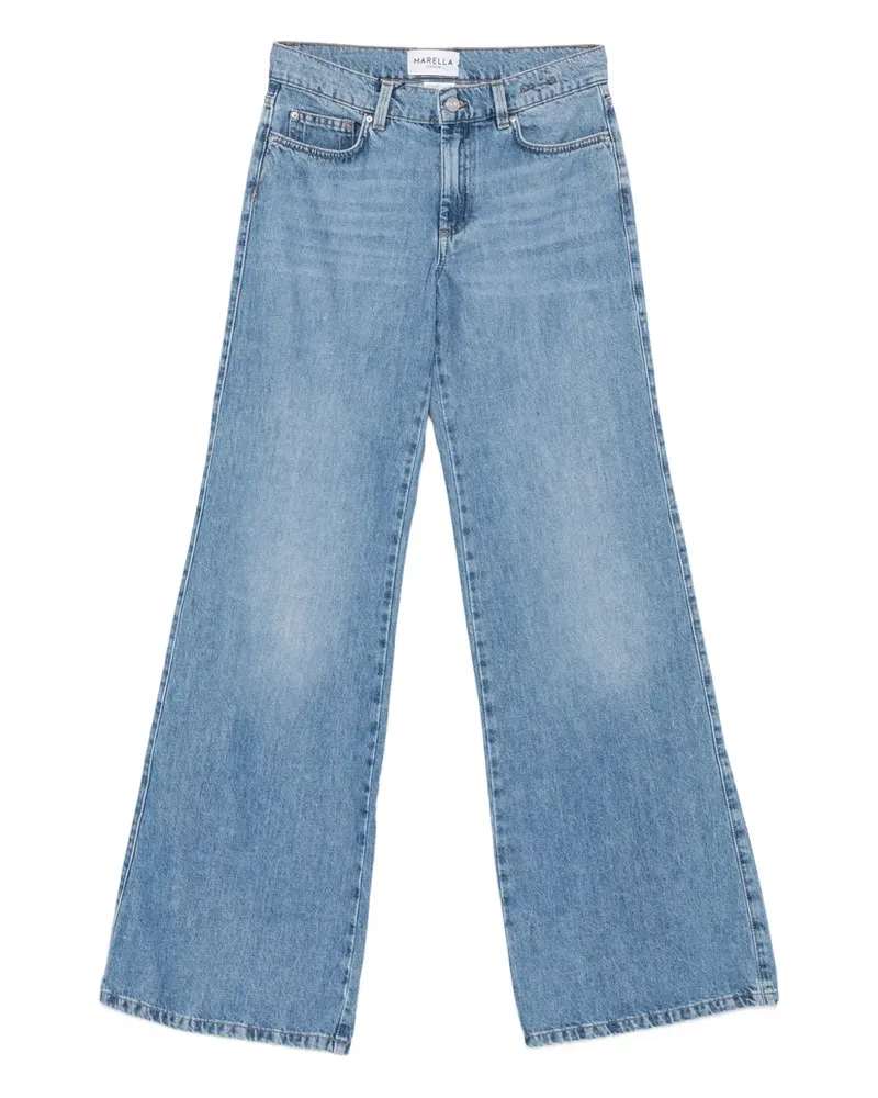 MARELLA Jeans mit weitem Bein - Blau Blau