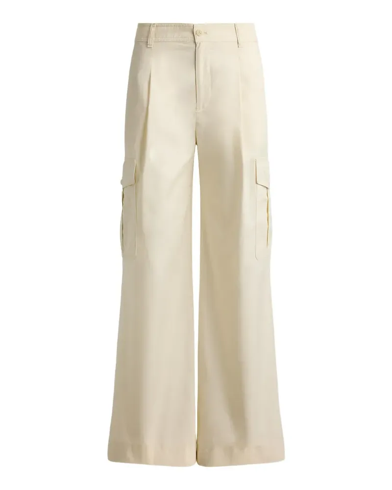 Ralph Lauren pleated wide-leg cargo pants - Nude Nude