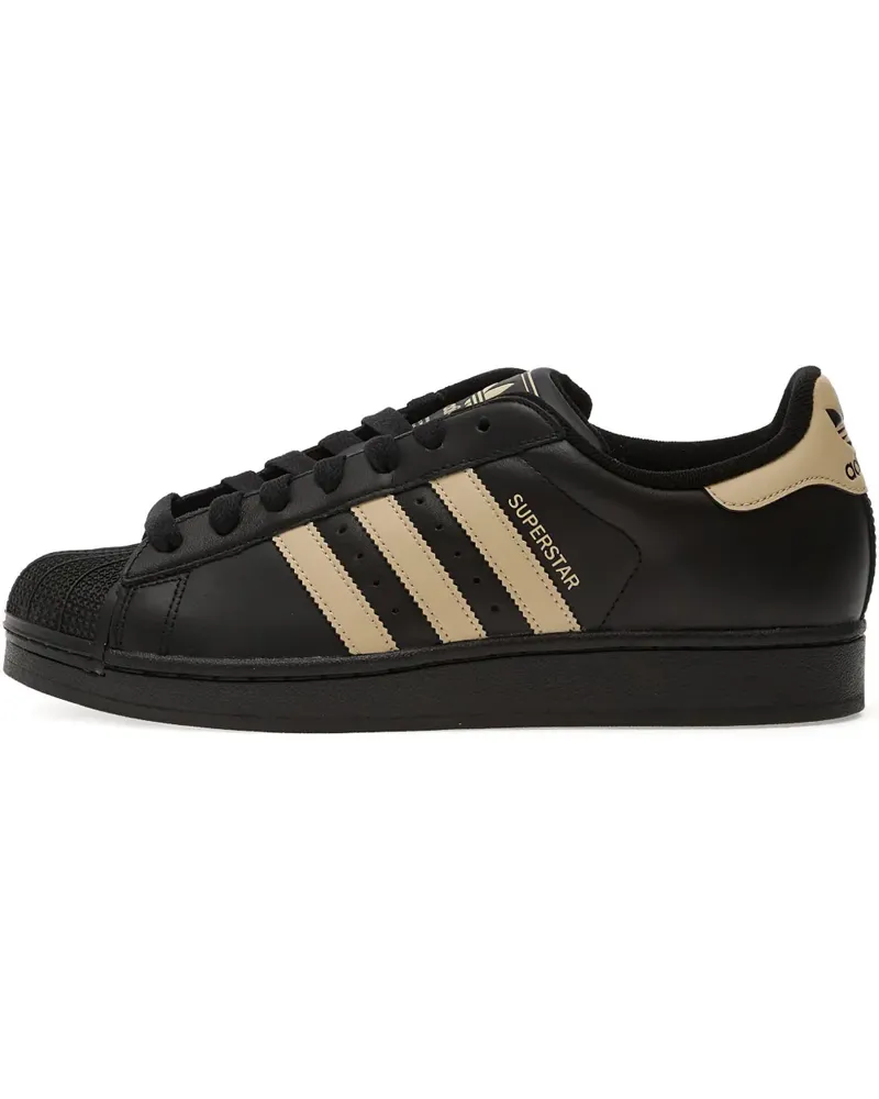 adidas Superstar II stripe sneakers - Schwarz Schwarz