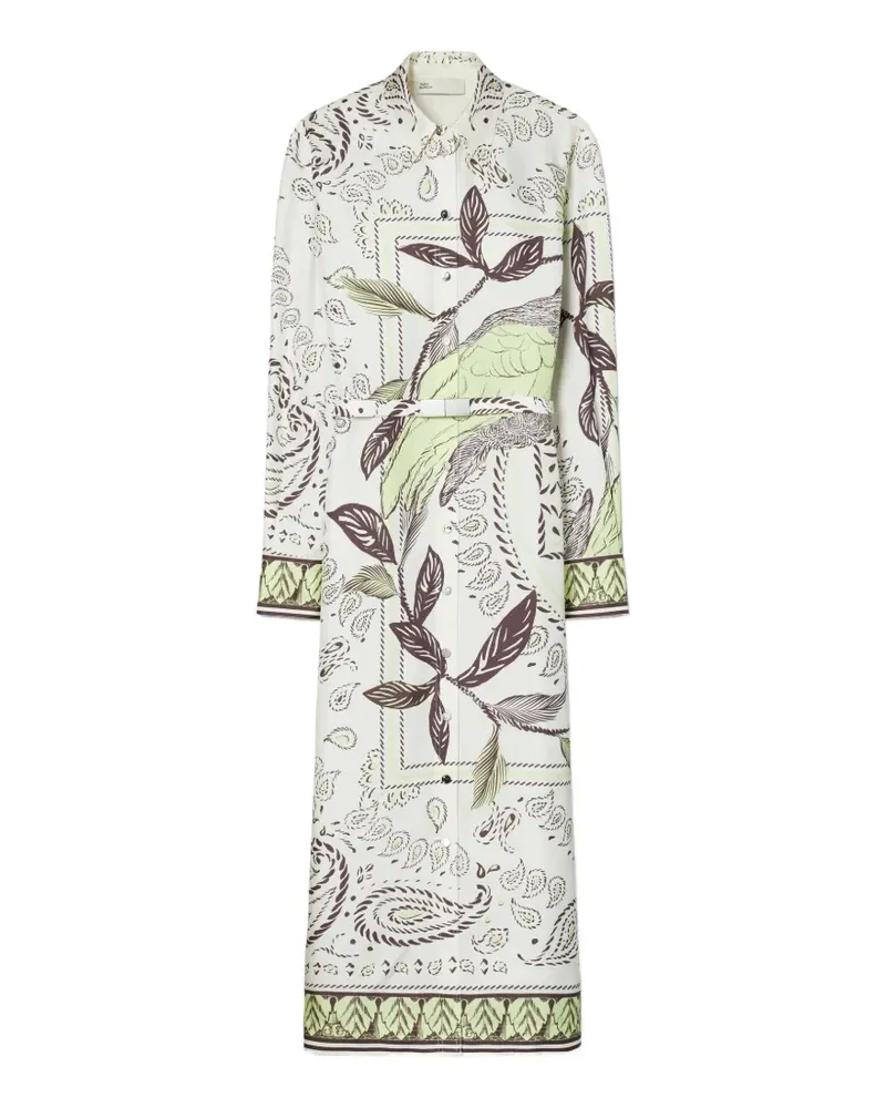 Tory Burch Hemdkleid aus Seide - Nude Nude