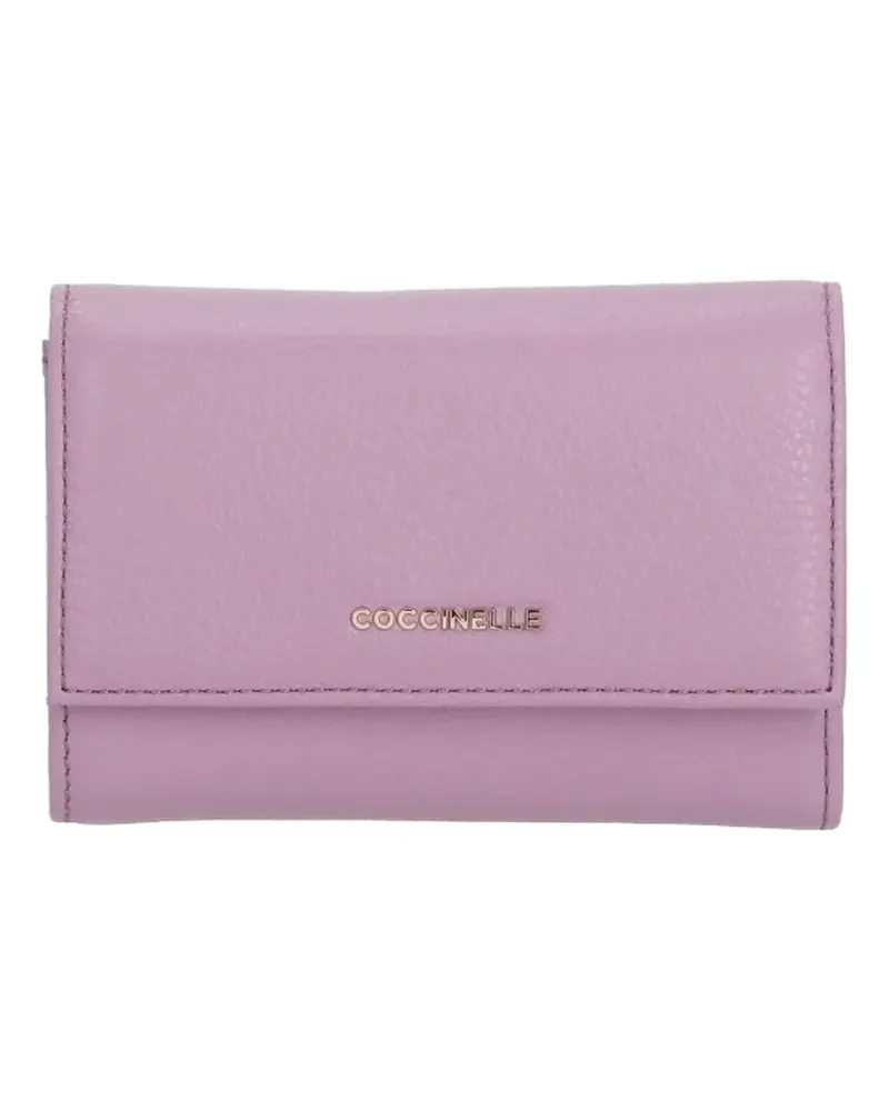 Coccinelle logo-lettering wallet - Violett Violett