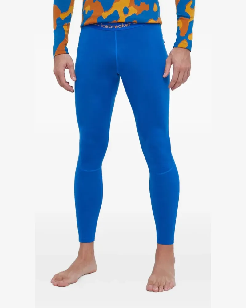 Icebreaker 200 ZoneKnit™ logo-waistband leggings - Blau Blau