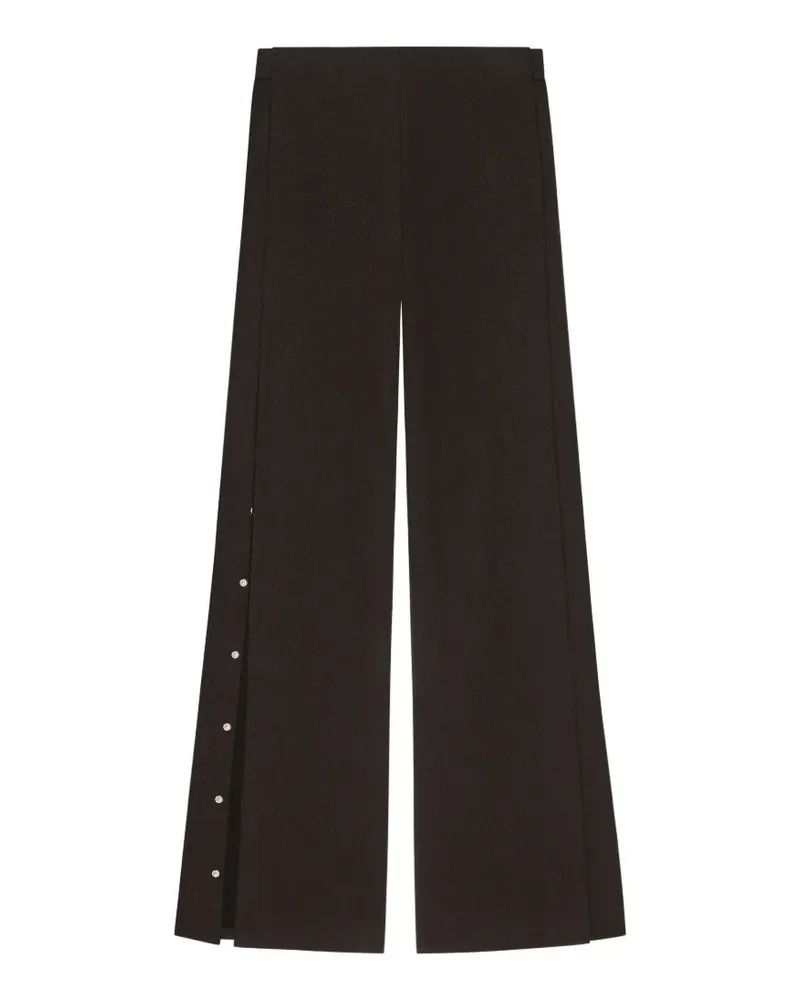 Courrèges Hose mit Druckknöpfen - Braun Braun