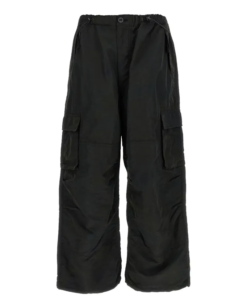 Comme des Garçons elasticated-waist cargo trousers - Schwarz Schwarz
