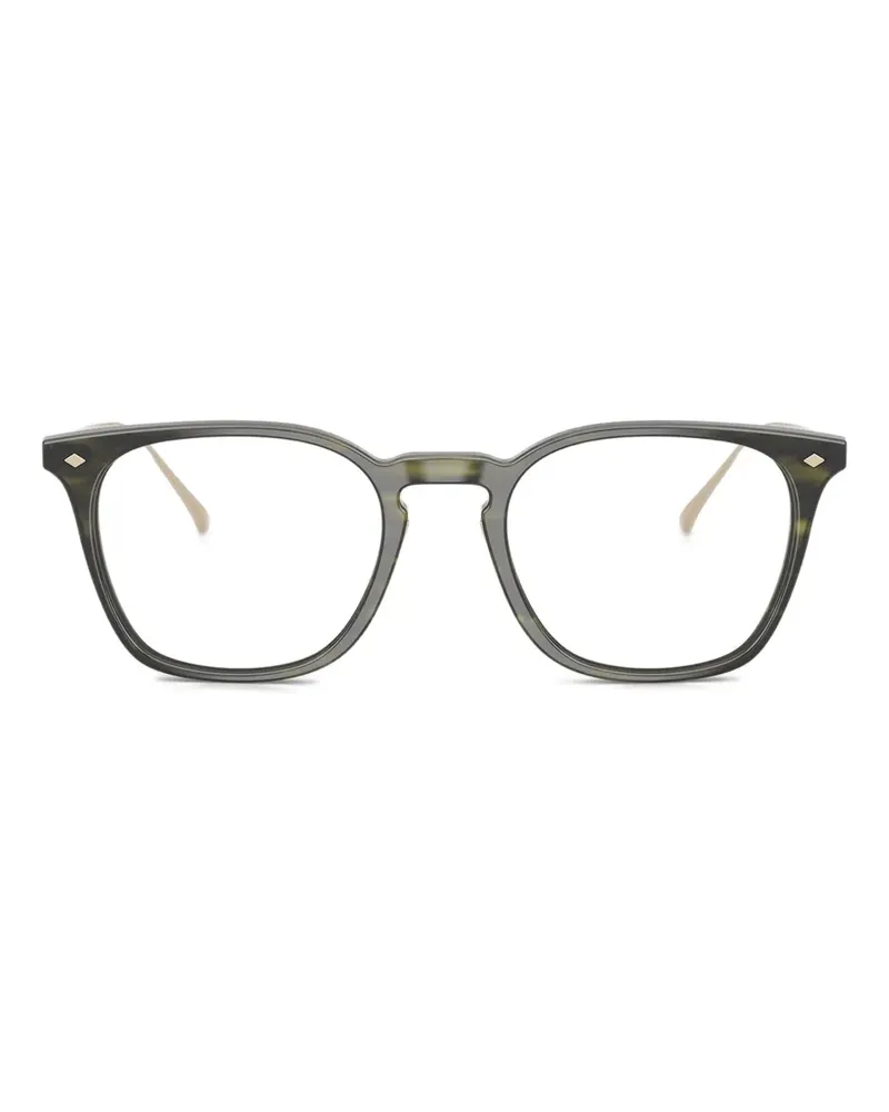 Giorgio Armani Eckige Brille - Grün Grün