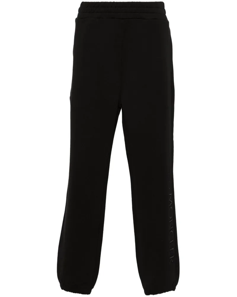Moncler Jogginghose mit Logo-Stickerei - Schwarz Schwarz