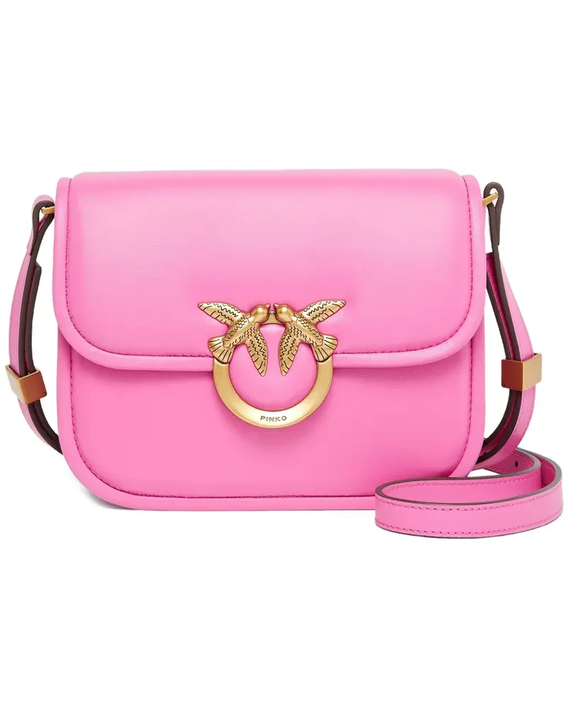 Pinko Love-Birds Mini-Tasche mit Klappe - Rosa Rosa