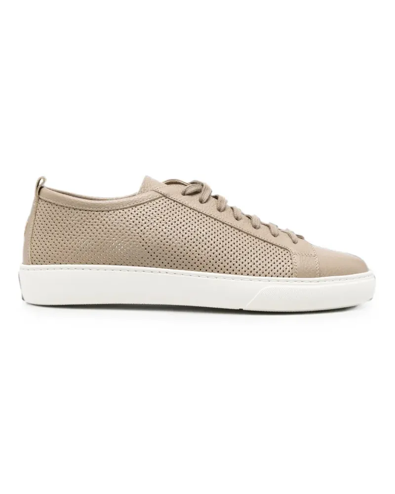 Henderson leather sneakers - Nude Nude