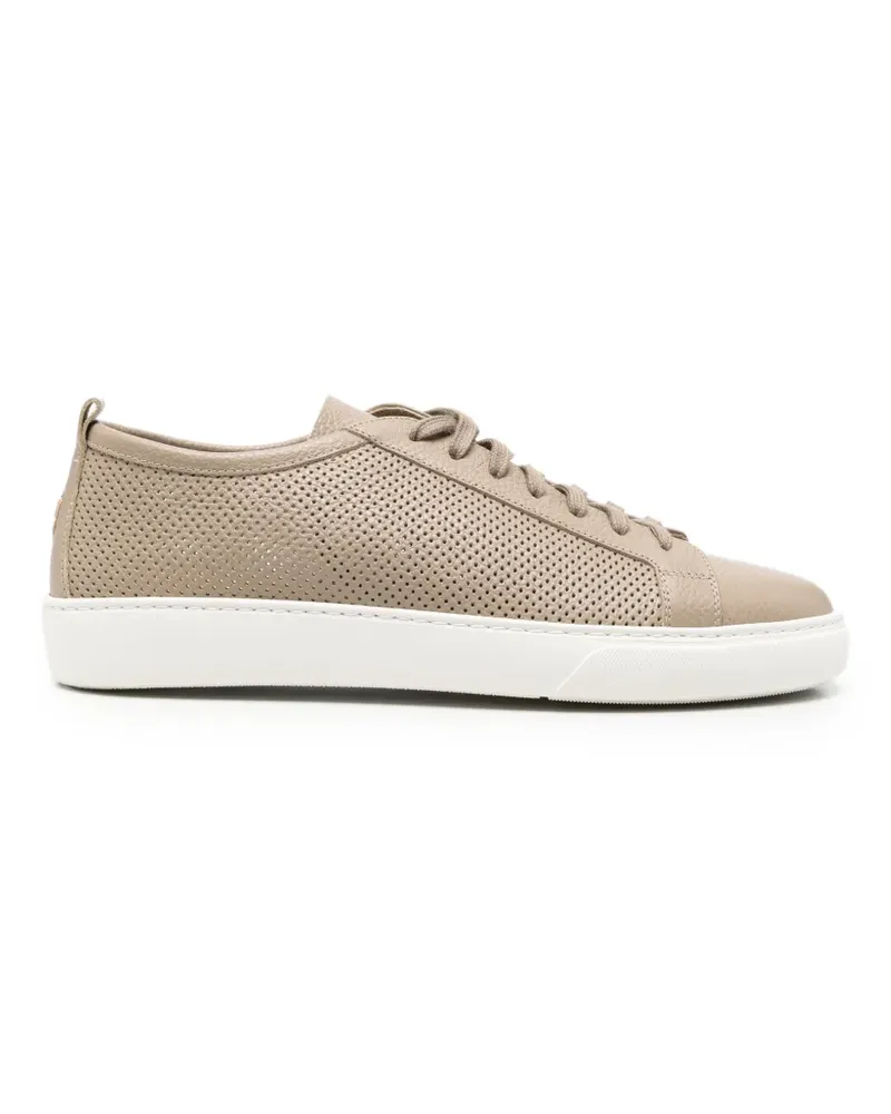 Henderson Sneakers aus Leder - Nude Nude