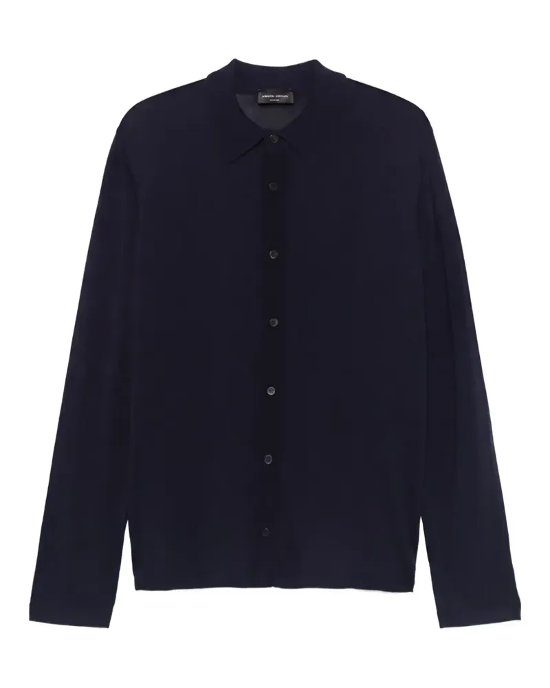 Roberto Collina Button-down-Hemd aus Baumwolle - Blau Blau