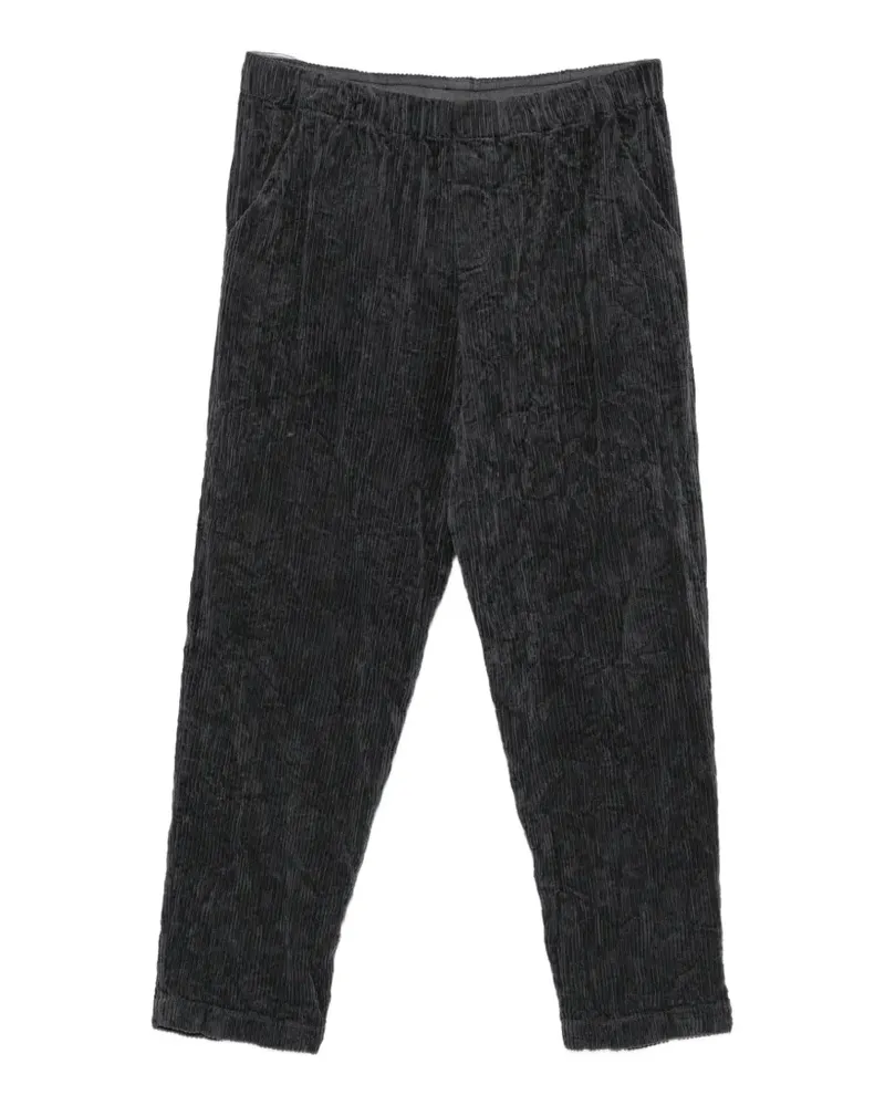 BARENA corduroy elasticated-waist trousers - Grau Grau