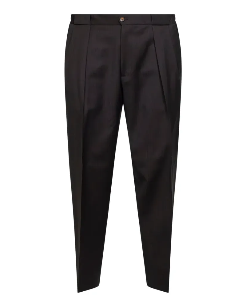 Briglia 1949 Hose mit geradem Bein - Schwarz Schwarz