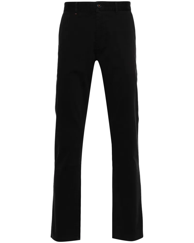HUGO BOSS Hose mit geradem Bein - Schwarz Schwarz