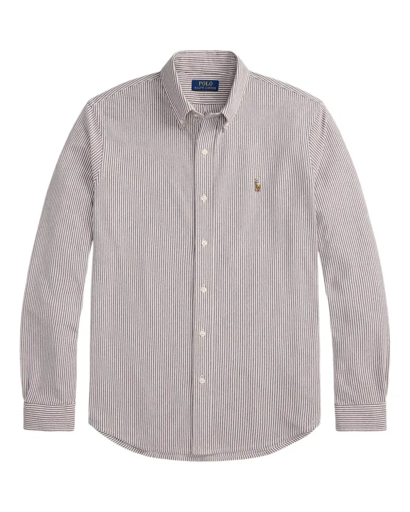 Ralph Lauren Gestreiftes Hemd - Rot Rot