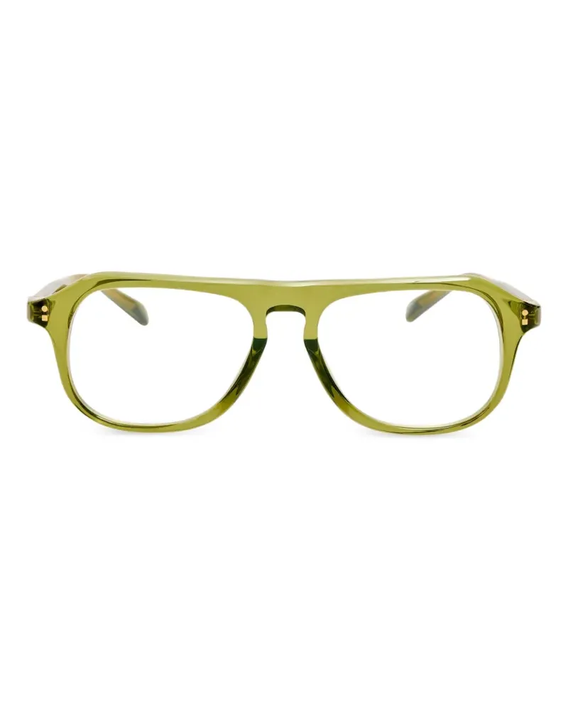 Jacquemus pilot-frame glasses - Grün Grün