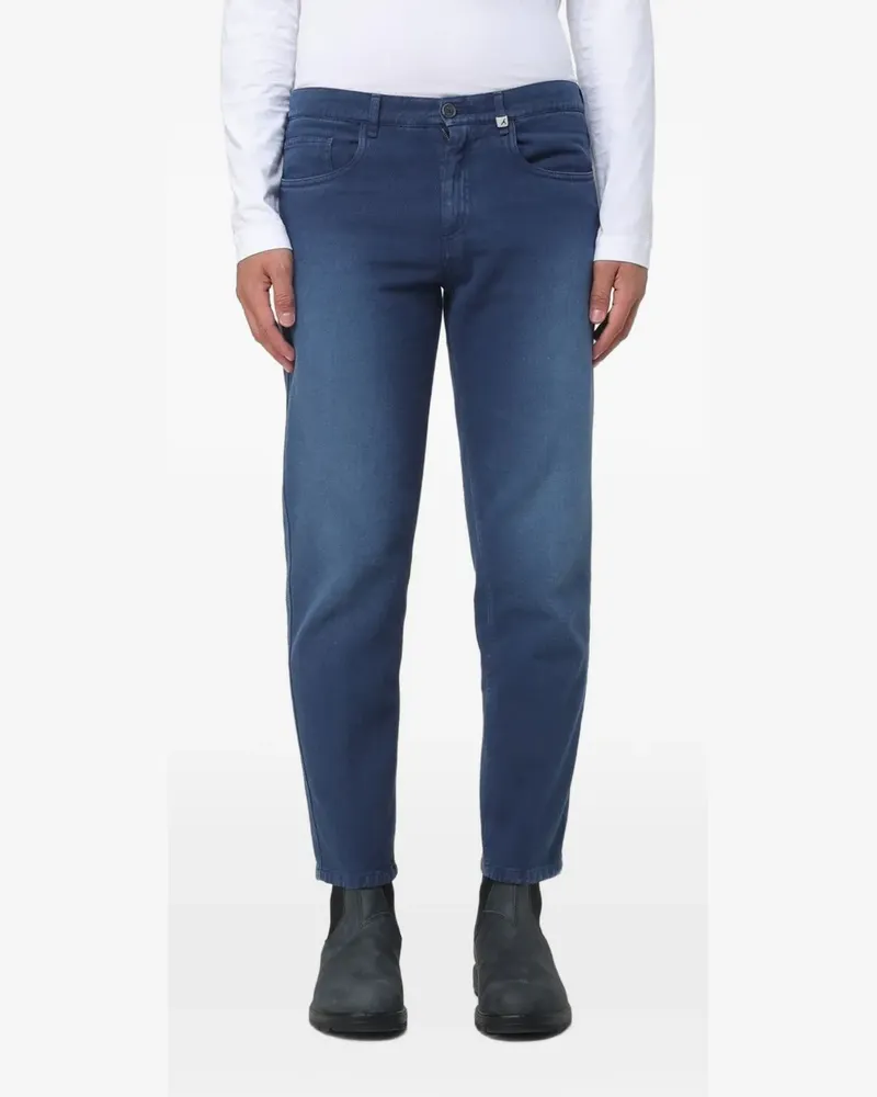 MYTHS faded straight-leg jeans - Blau Blau