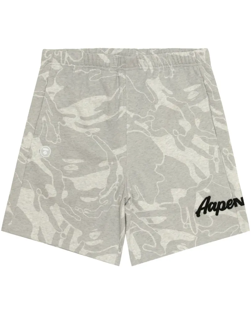 BAPE Shorts aus Baumwollgemisch - Grau Grau