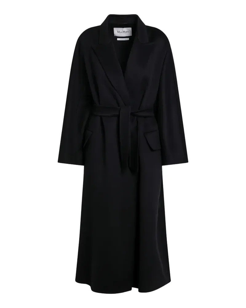 Max Mara Cesto Mantel mit Gürtel - Blau Blau