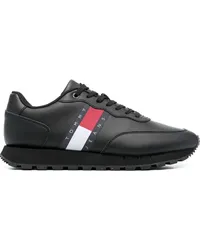 Tommy Hilfiger Sneakers mit Logo-Patch Schwarz