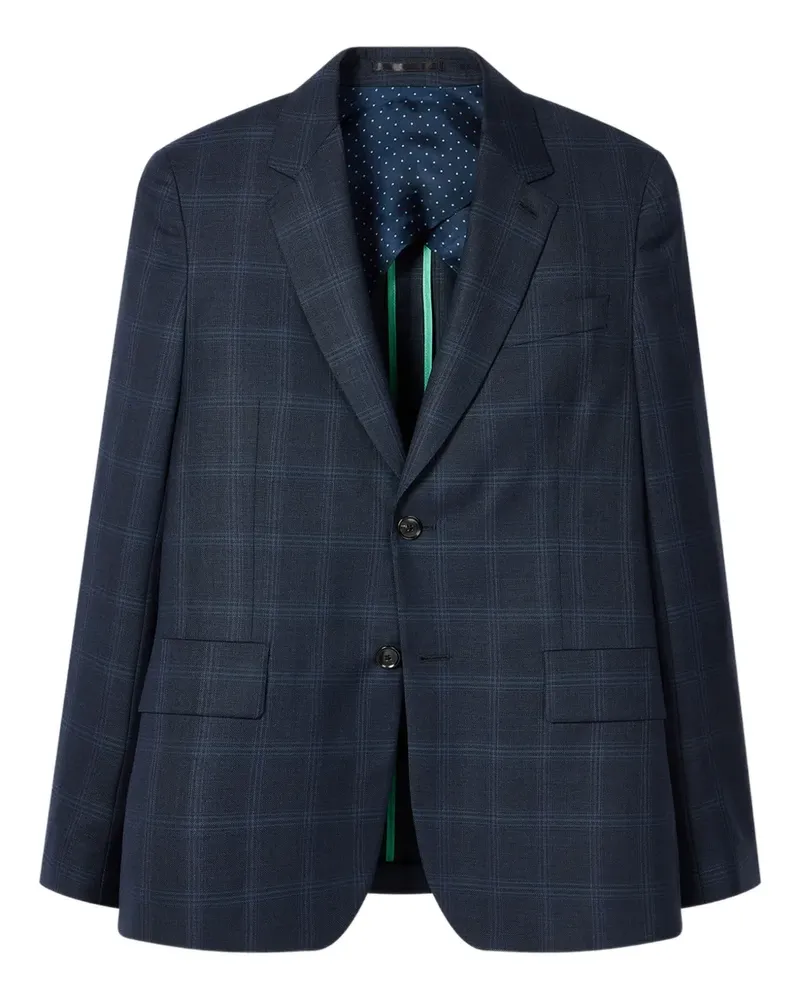 Paul Smith Kariertes Sakko - Blau Blau