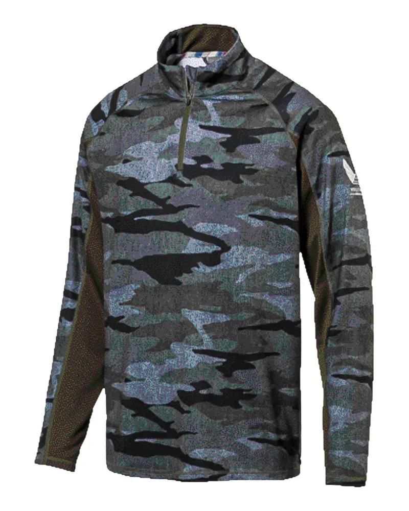 Puma Volition T-Shirt mit Camouflage-Print - Grau Grau
