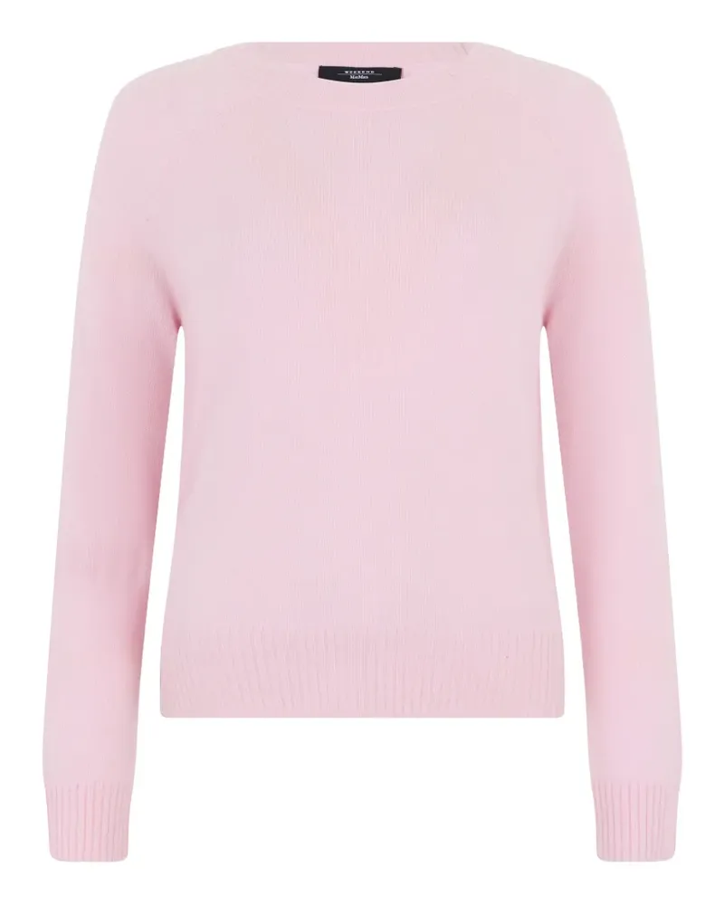 Max Mara long-sleeve crewneck sweater - Rosa Rosa
