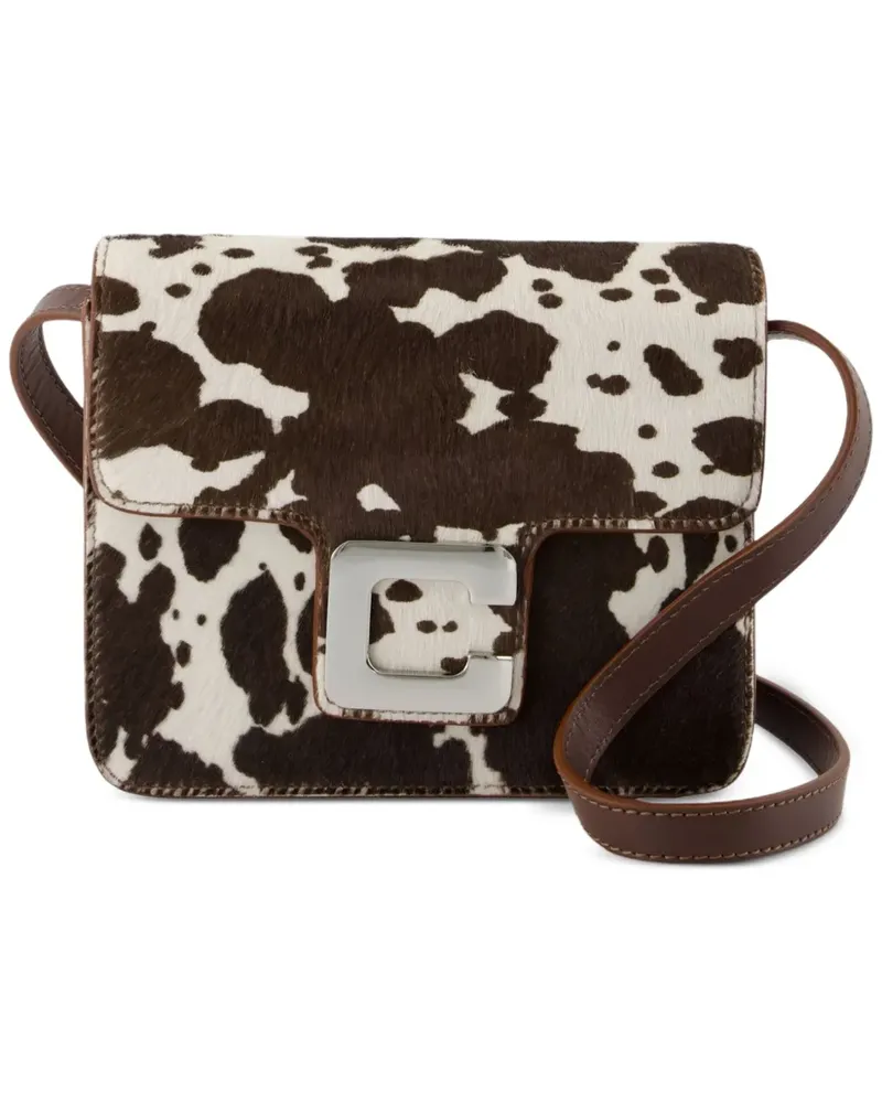 Carel mini Sorbonne cross body bag - Braun Braun