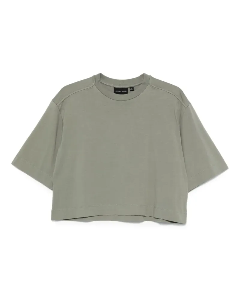 Canada Goose T-Shirt mit Rundhalsausschnitt - Grün Grün