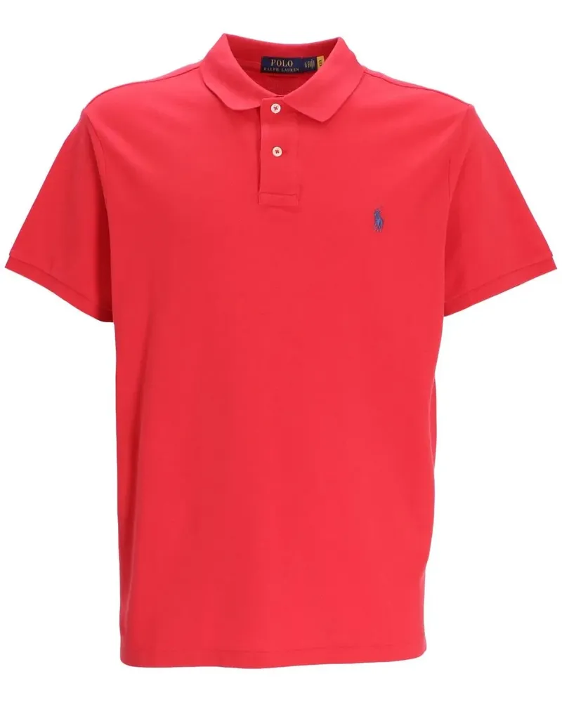 Ralph Lauren Poloshirt mit Polo Pony - Rot Rot