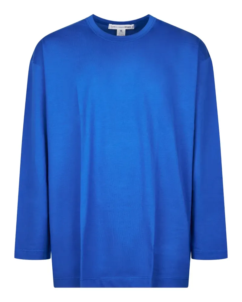 Comme des Garçons long-sleeve T-shirt - Blau Blau