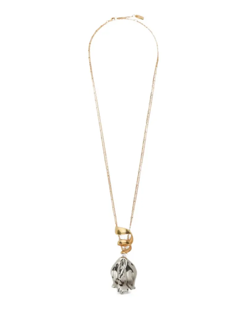 Chloé The  Bloomcraft pendant necklace - Gold Gold