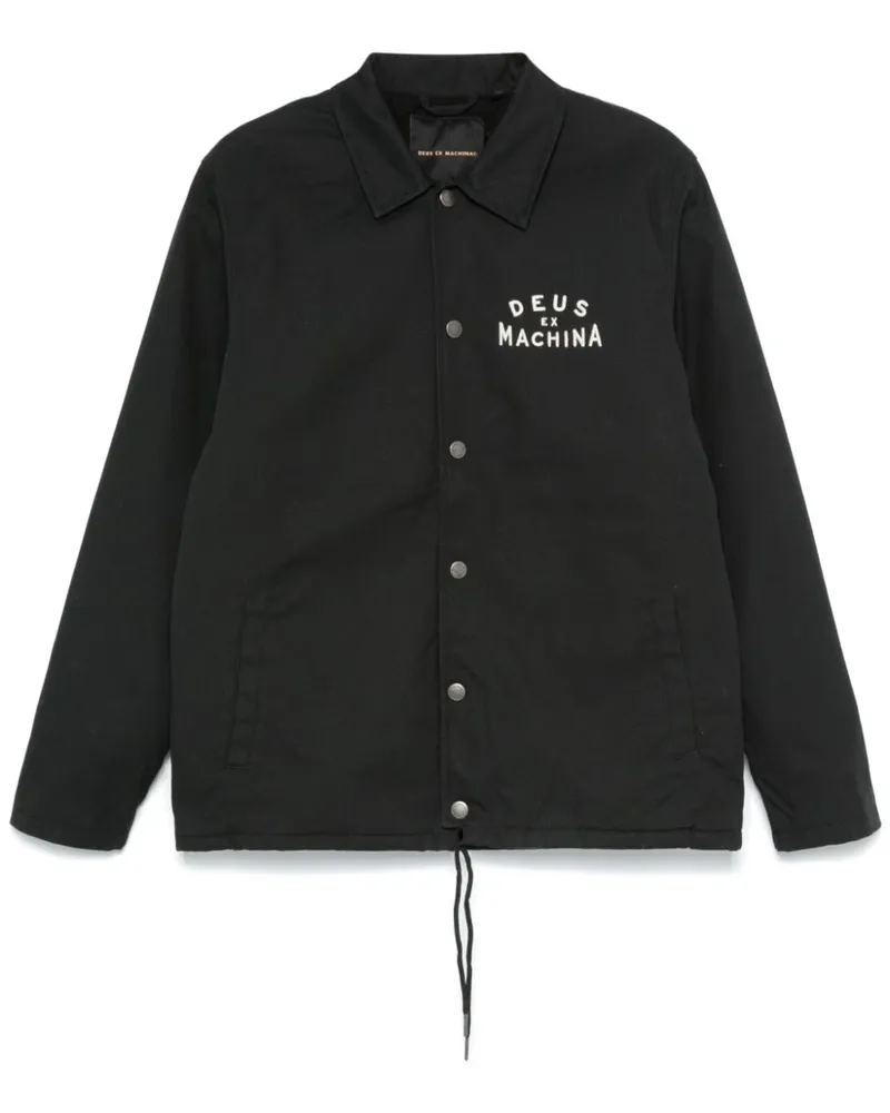 Deus Ex Machina Workshop Jacke - Schwarz Schwarz