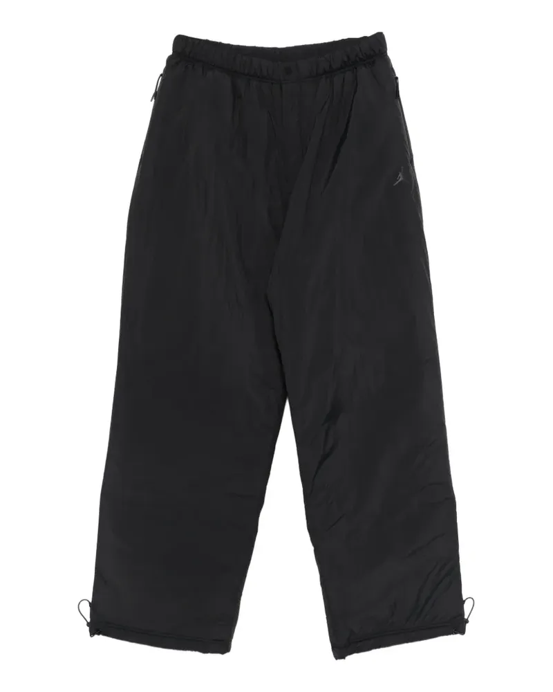 Nike elasticated-waist track pants - Schwarz Schwarz