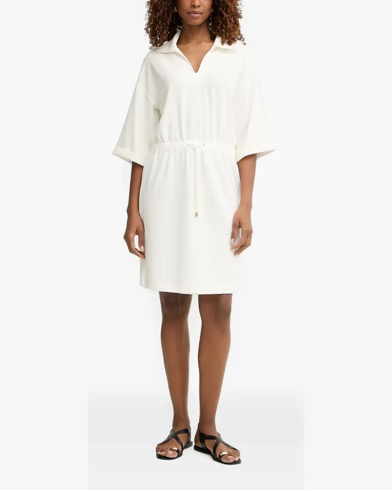 Liu Jo Minikleid mit Logo-Stickerei - Weiß Weiß