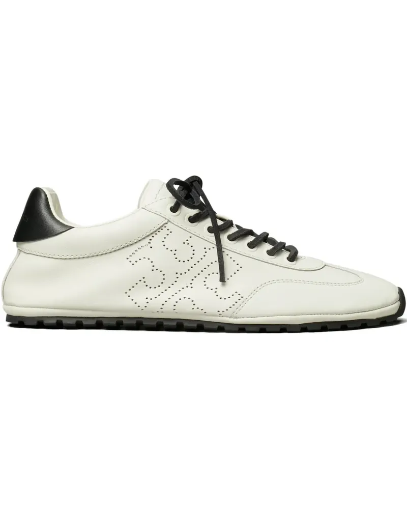 Tory Burch Perforierte Sneakers - Weiß Weiß