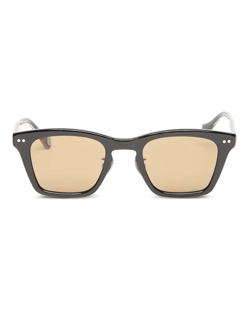 BAPE 3M Sonnenbrille mit eckigem Gestell - Schwarz Schwarz