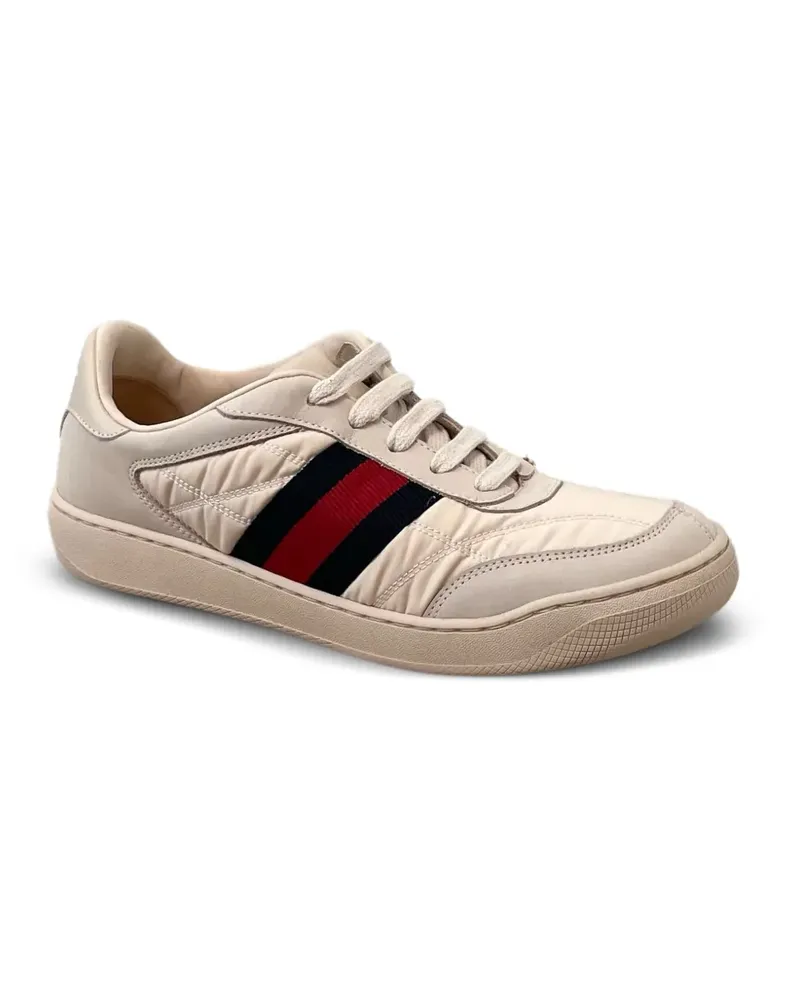 Gucci Screener Sneakers - Nude Nude