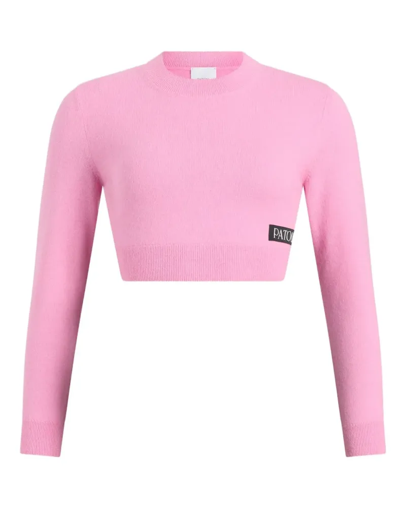 Patou Pullover aus Merino-Kaschmir - Rosa Rosa