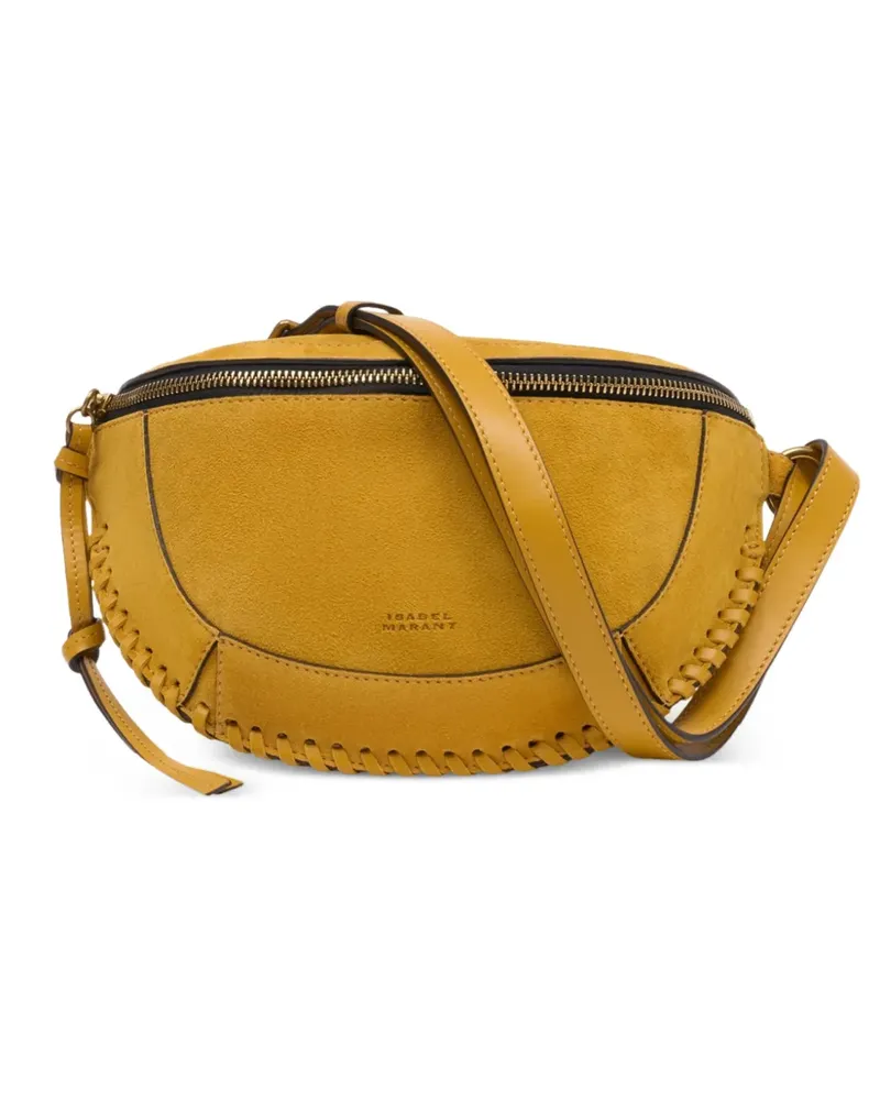 Isabel Marant Geflochtene Skano Ga Schultertasche - Gelb Gelb