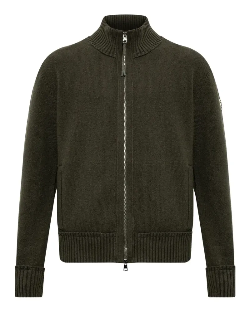 Moncler Cardigan mit Reißverschluss - Grün Grün