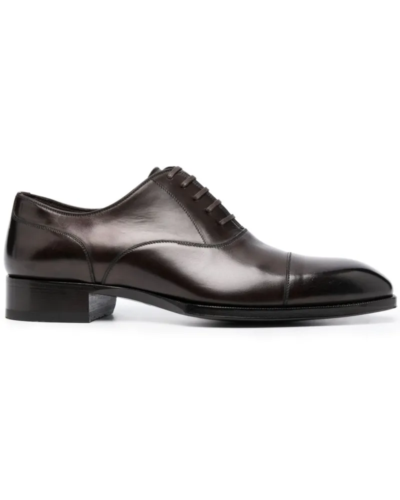 Tom Ford Elkan Oxford-Schuhe - Braun Braun