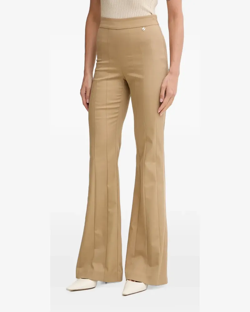 Silvian Heach Ausgestellte Koloo Hose mit Ziernaht - Nude Nude